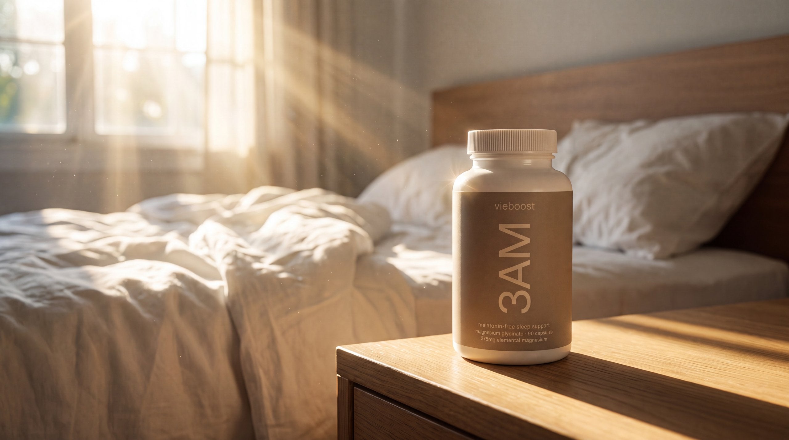 A clear morning after a full night — daylight, no grogginess