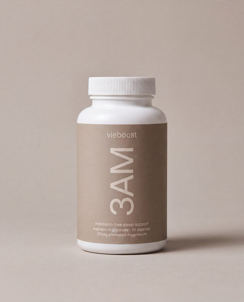 3AM melatonin-free sleep support - the bottle you receive