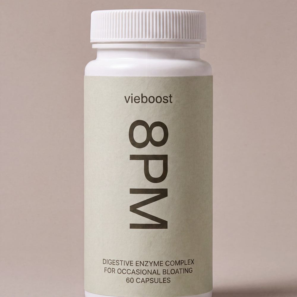 8PM label close-up